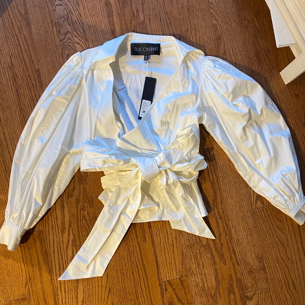 Toccin NY Wrap Blouse